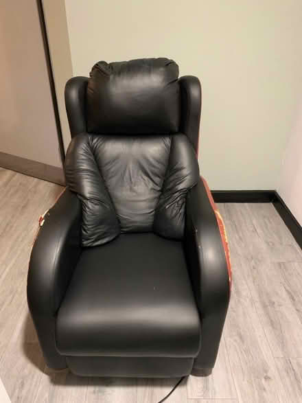 Photo of free Leather recliner chair (Gravelly Hill B24) #1