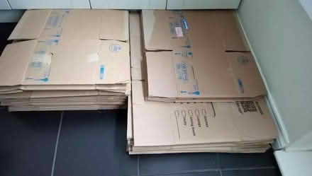 Photo of free Moving box – strong cardboard boxes – Size M & S (Horsley Woodhouse CP DE7) #1