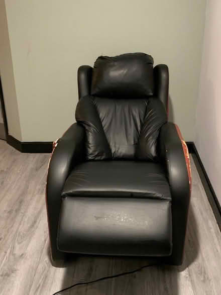 Photo of free Leather recliner chair (Gravelly Hill B24) #2
