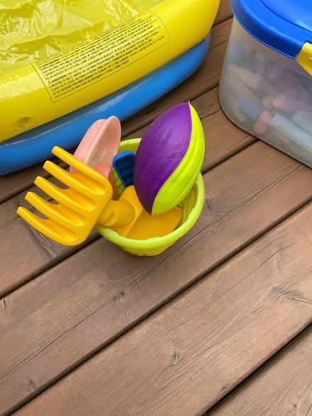 Photo of free Sand toys and nerf football (Markham, ontario) #1