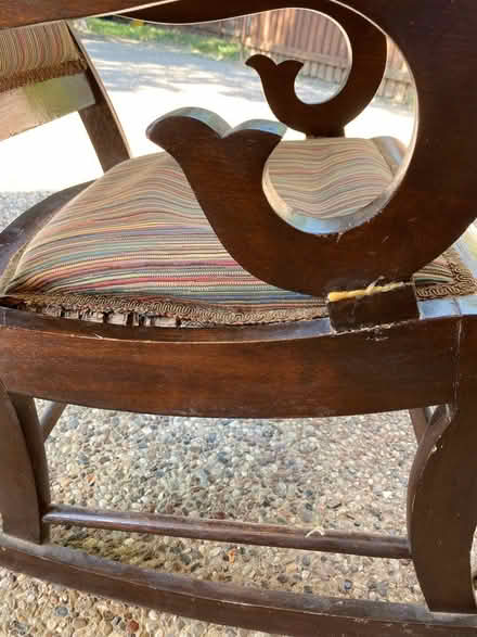 Photo of free Antique Rocking Chair (Preston/Forest) #4