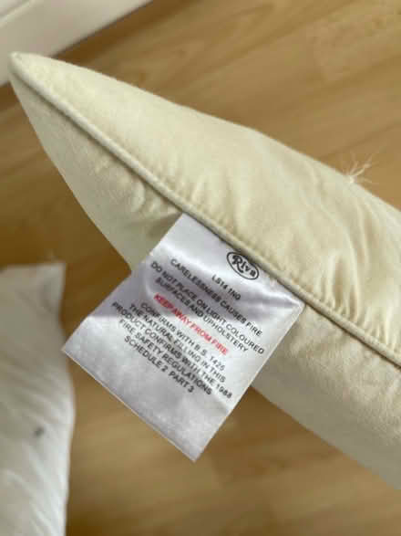 Photo of free 3x duck feather pillows (Hendon, NW4, Brent Street) #2