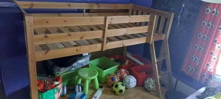 Photo of free Wooden cabin bed (Aigburth L17) #1