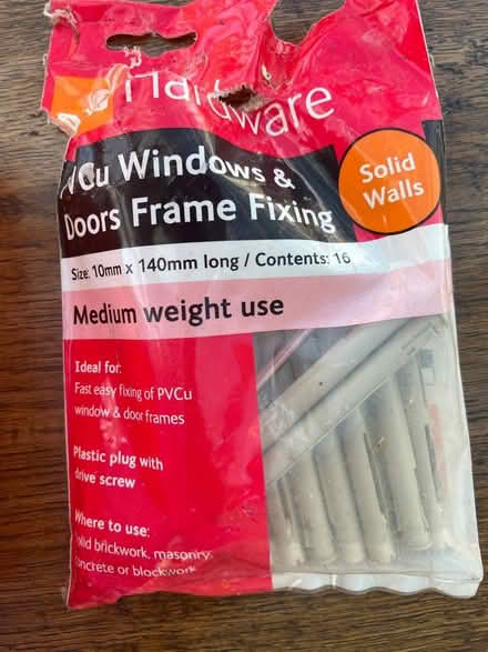 Photo of free Window or Doorframe Fixings (Kenton near Exeter) #2