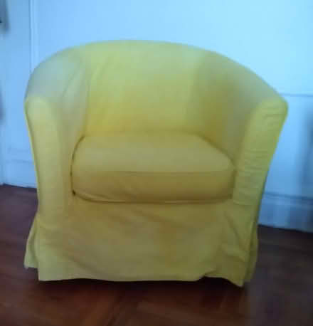 Photo of free Ikea armchair, with slipcover (Ridge Blvd and 67th) #3