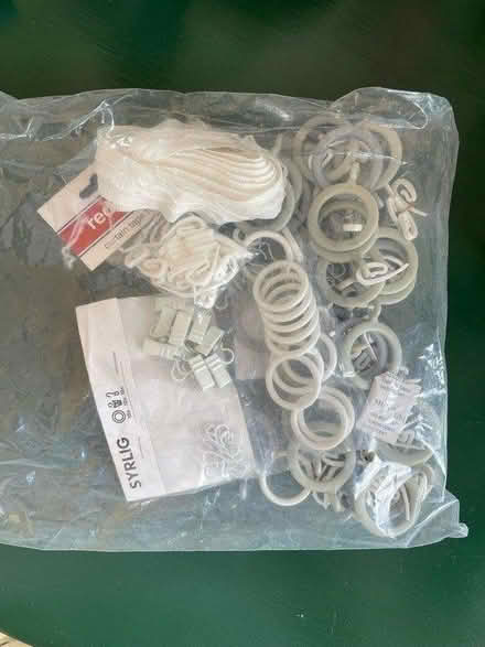 Photo of free Curtain hooks and hoops, tape (Hendon, NW4, Brent Street) #1