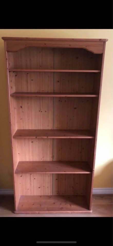 Photo of free Pine Bookshelf - PENDING COLLECTION (Coton Meadows CV23) #1