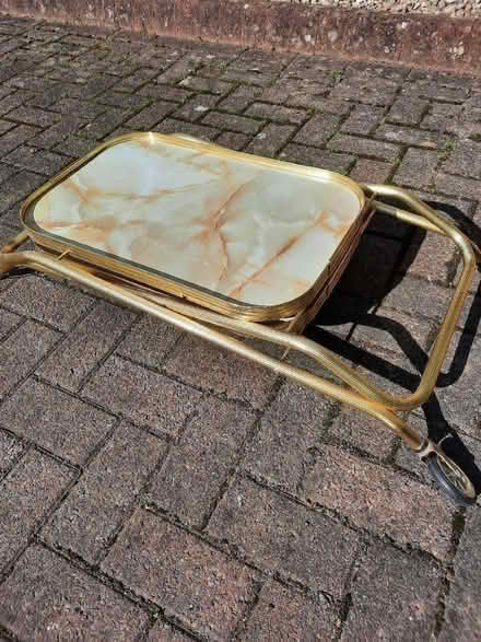 Photo of free Folding drinks/serving trolley (Westleigh WN7) #1