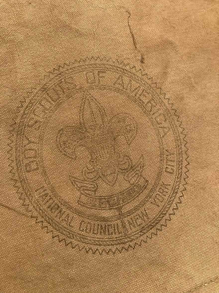 Photo of free Vintage Boy Scout knapsack (South Evanston) #2