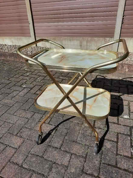 Photo of free Folding drinks/serving trolley (Westleigh WN7) #2