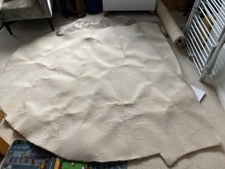 Photo of free carpet off cuts, cream colour (Edinburgh, EH28) #3