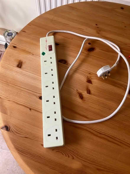 Photo of free 6 socket extension lead (Horsham) #1