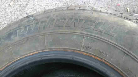 Photo of free ST205/75R15 trailer tire (Eastbrook-Goldenrod) #2