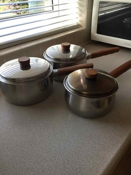 Photo of free Prestige set of saucepans (Larkfield ME20) #1