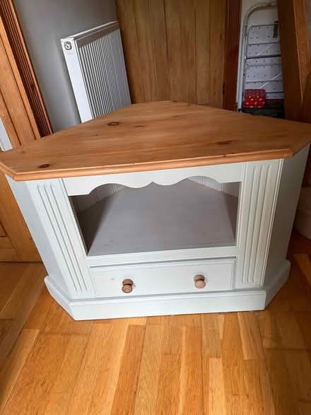 Photo of free Corner tv unit. Solid pine (Atworth) #1