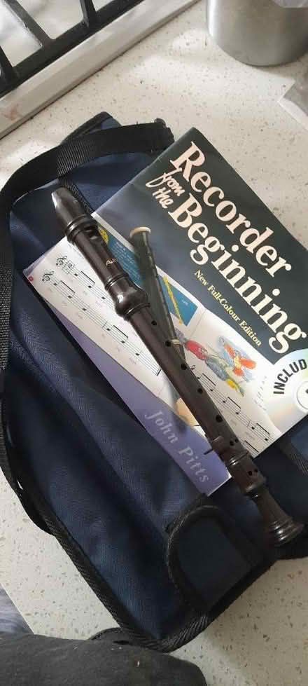 Photo of free Recorder and book (GU9) #1
