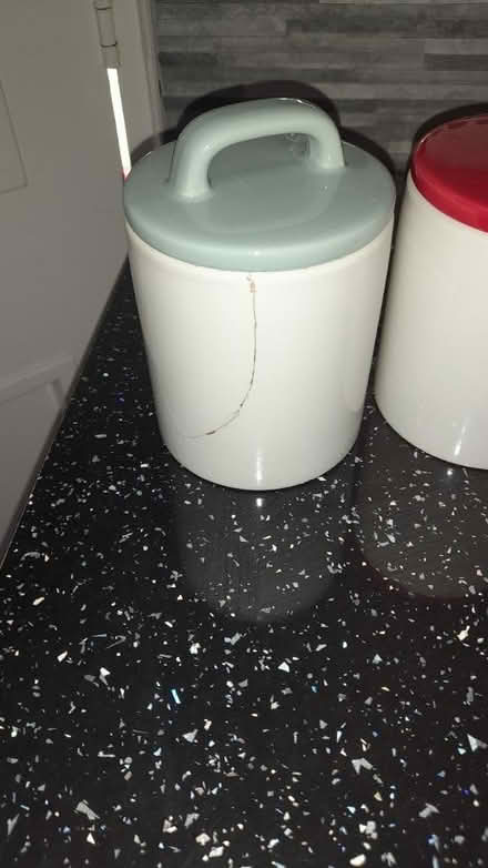 Photo of free B&M retro tea coffer sugar pots (S35 oughtibridge) #2