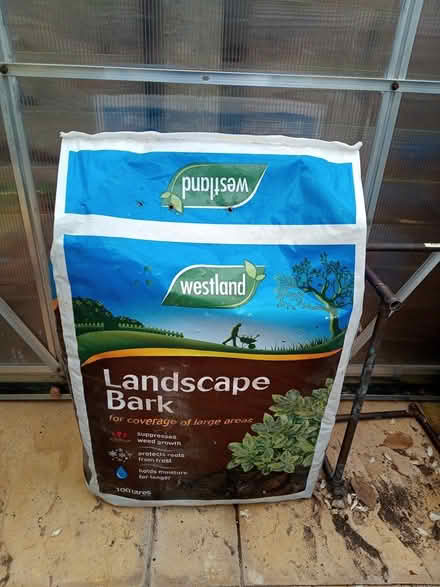 Photo of free Unopened bag of bark chippings (Downham Market PE38) #1