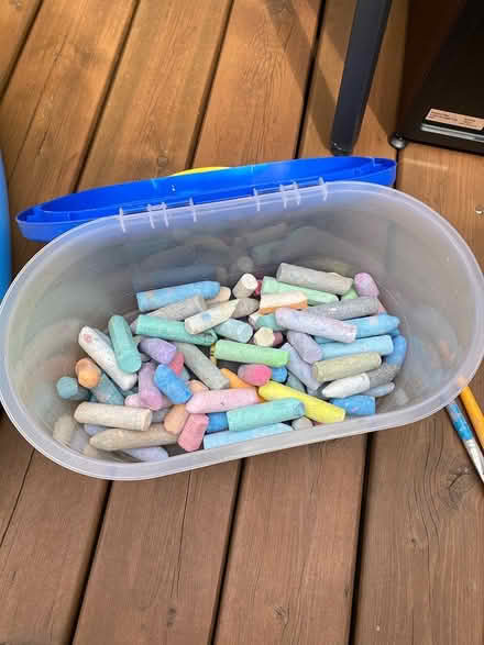 Photo of free Sidewalk chalk (Markham, ontario) #1