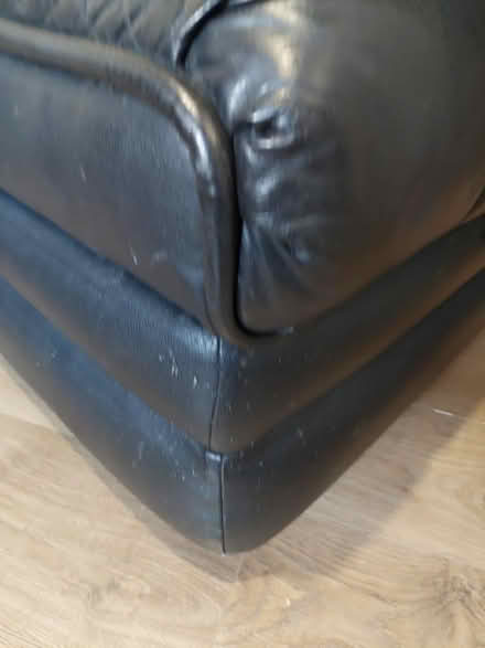 Photo of free Leather ottoman (GL51) #3