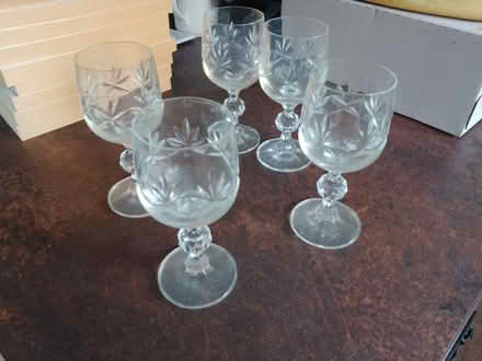 Photo of free 5cut glass port glasses (Salt, ST18) #1