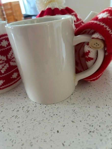 Photo of free Tea pot and mug set (Royston, by the station (SG8)) #4