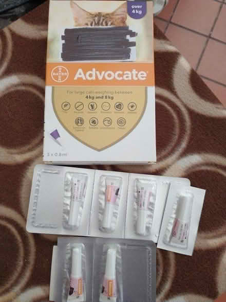 Photo of free Advocate over 4kg for cats (Salfords, Redhill RH1 5) #1