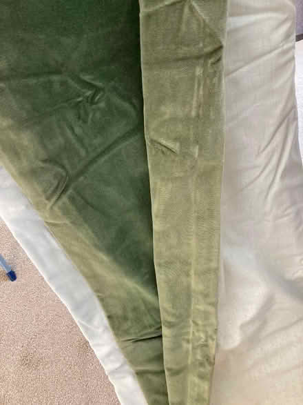 Photo of free Green Velvet Curtains (Heysham LA3) #2
