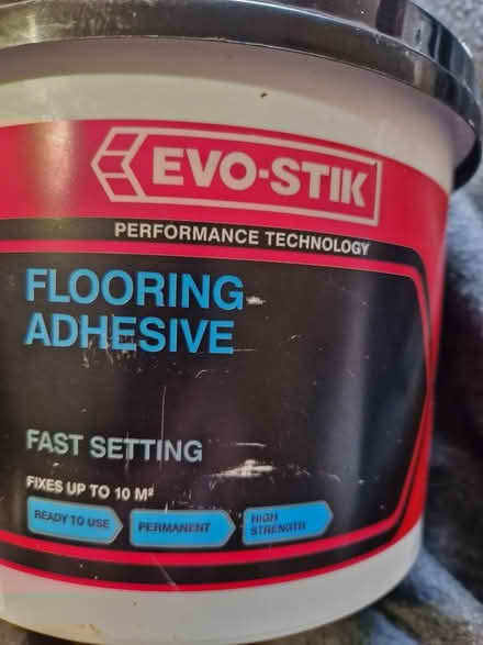 Photo of free Unopened 2.5L Evo-Stik Flooring Adhesive - Fast Setting and (Holmer Green HP15) #1
