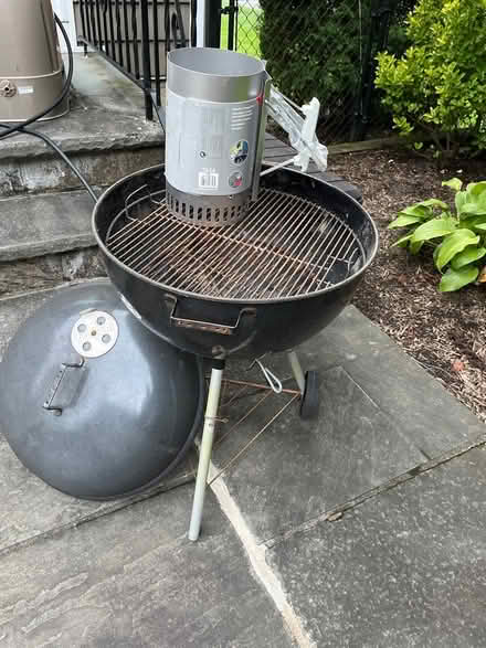 Photo of free Weber grill with chimney starter (Scarsdale/New Rochelle) #1