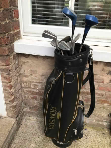 Photo of free Golf bag and clubs (Old Town HP2) #1