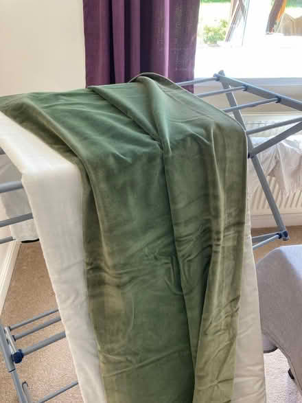 Photo of free Green Velvet Curtains (Heysham LA3) #4