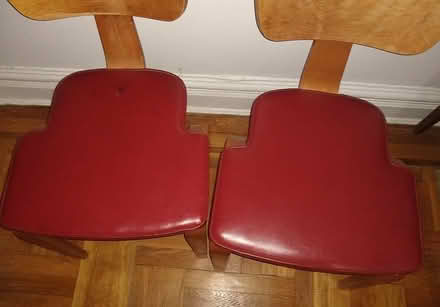 Photo of free Chairs-- wood, sturdy (Ridge Blvd and 67th) #2