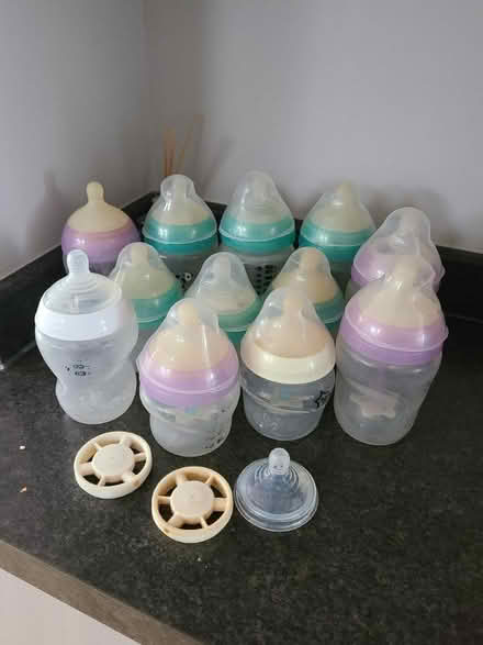 Photo of free 12 x used baby bottles (S64 Swinton, Mexborough) #1
