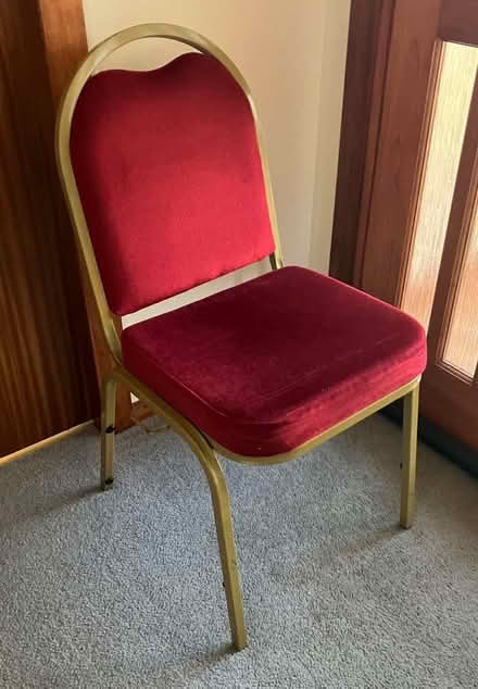 Photo of free Red chair (Letham DD8) #1