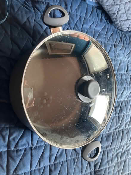 Photo of free Nonstick cooking pot 7-8L with lid (Mitcham) #4
