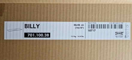 Photo of free 2 x IKEA Billy Bookcase Glass Shelves - unopened (Kidlington OX5) #2