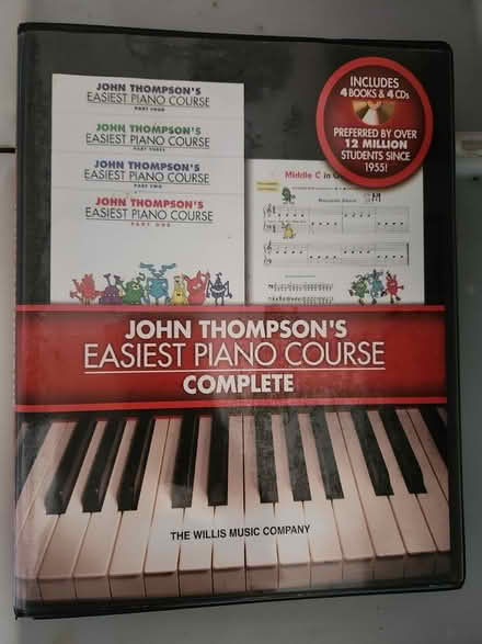 Photo of free Piano Course books & CDs (West Concord MA) #1