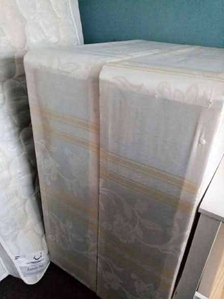 Photo of free Double bed base and mattress (Kempston MK42) #1