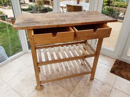 Photo of free Bench with drawers (Penarth CF64) #1