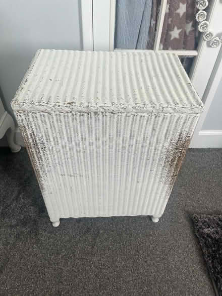 Photo of free Lloyd Loom Linen Basket (Sutton SM1) #2