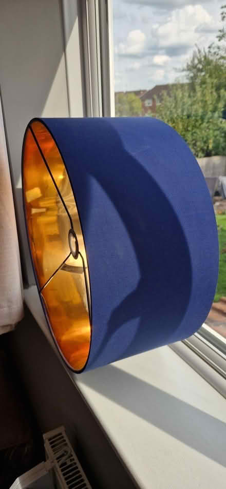 Photo of free Made.com Navy/Copper Drum Shade - Large (Kidlington OX5) #3