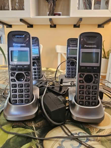 Photo of free Panasonic Cordless Phones x4+Answer (Altofts WF6) #1