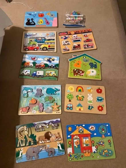 Photo of free Wooden puzzles for 1 to 3 years old (Belsize Park NW3) #1