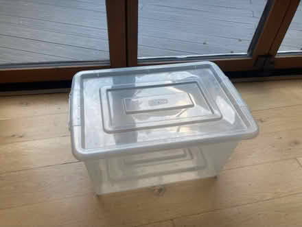 Photo of free Large storage box and lid (SW18) #1