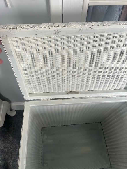 Photo of free Lloyd Loom Linen Basket (Sutton SM1) #1