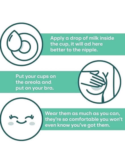 Photo of free Nipple cups (100% Silver) (W5) #2