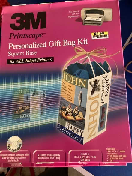 Photo of free Photo gift bag kits (Fernside) #1