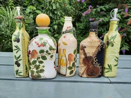 Photo of free Decorated bottles (DE15) #4