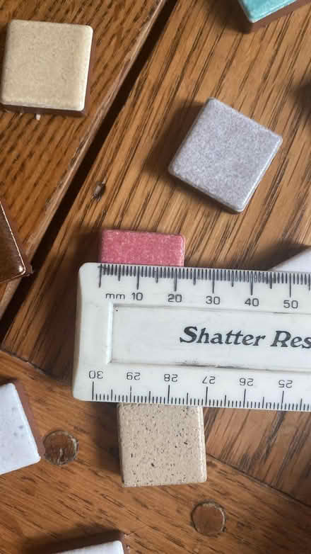 Photo of free Small colourful terracotta tiles (Uckfield, Ringles Cross TN22) #3